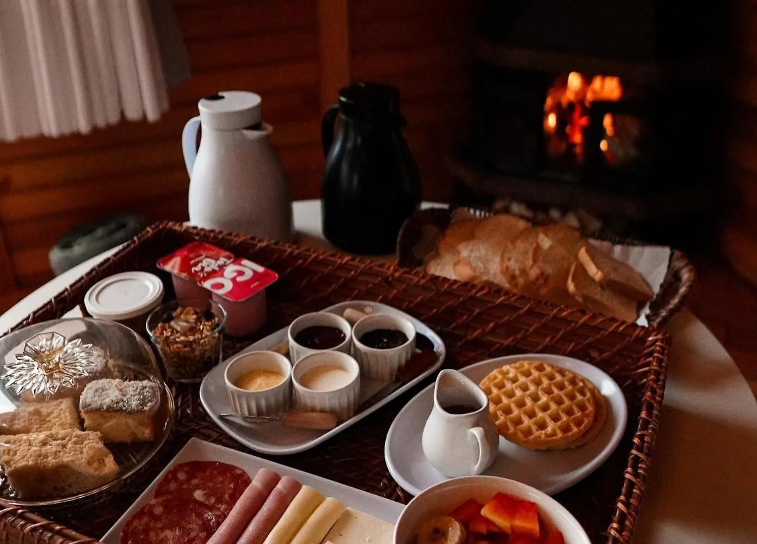 Chale Romantico Com Jacuzzi E Cafe Da Manha Em ランショ・ケイマード ブラジル